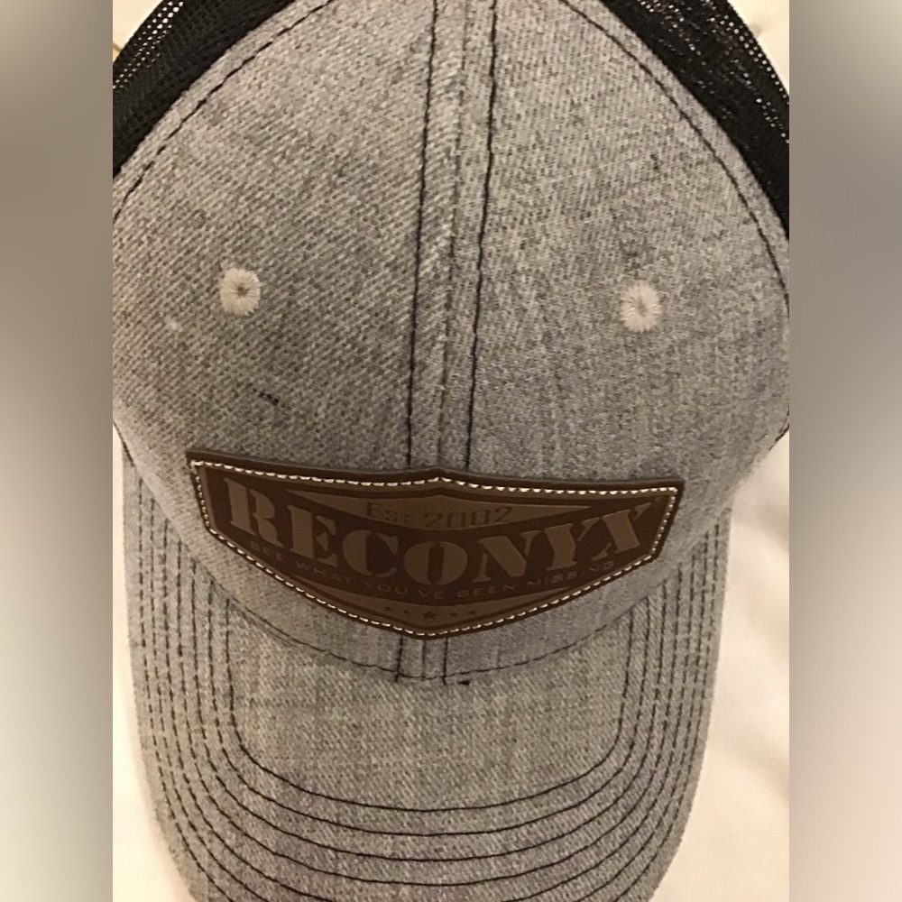 Onyx Gray and Black Trucker Hat